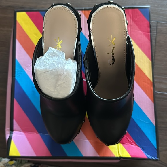 XYD Cork Platform Super High Heels Mules - Picture 4 of 7